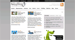 Desktop Screenshot of nibyblog.pl